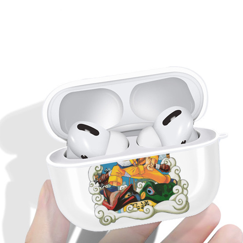 NARUTO -ナルト- うずまき ナルト Uzumaki Naruto 【AirPods Pro用】ハードシェル保護ケース 耐衝撃・防指紋・カラビナ付き商品仕様