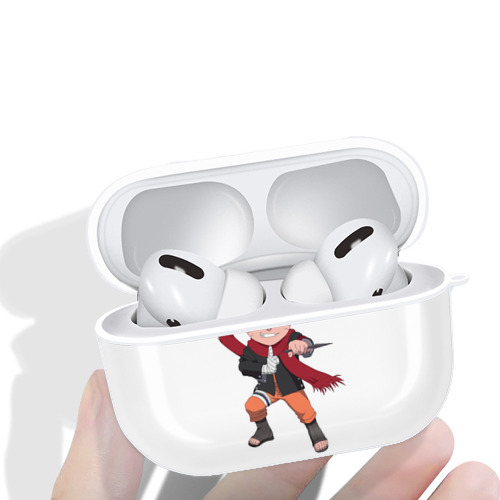 NARUTO -ナルト- うずまき ナルト Uzumaki Naruto 【AirPods Pro用】ハードシェル保護ケース 耐衝撃・防指紋・カラビナ付き商品仕様