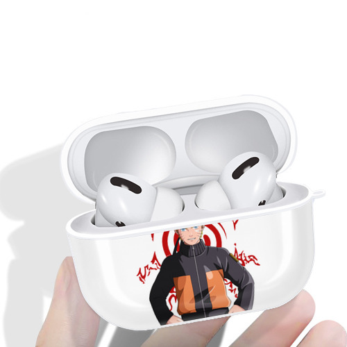 NARUTO -ナルト- うずまき ナルト Uzumaki Naruto 【AirPods Pro用】ハードシェル保護ケース 耐衝撃・防指紋・カラビナ付き商品仕様