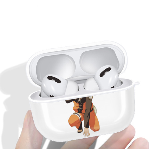 NARUTO -ナルト- うずまき ナルト Uzumaki Naruto 【AirPods Pro用】ハードシェル保護ケース 耐衝撃・防指紋・カラビナ付き商品仕様
