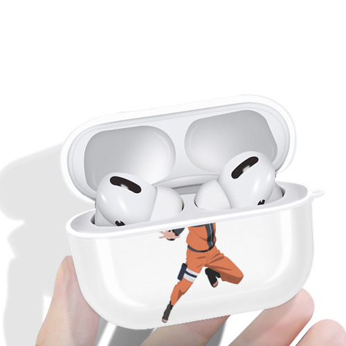 NARUTO -ナルト- うずまき ナルト Uzumaki Naruto 【AirPods Pro用】ハードシェル保護ケース 耐衝撃・防指紋・カラビナ付き商品仕様