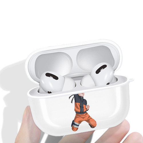 NARUTO -ナルト- うずまき ナルト Uzumaki Naruto 【AirPods Pro用】ハードシェル保護ケース 耐衝撃・防指紋・カラビナ付き商品仕様