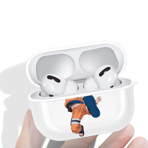 NARUTO -ナルト- うずまき ナルト Uzumaki Naruto 【AirPods Pro用】ハードシェル保護ケース 耐衝撃・防指紋・カラビナ付き商品仕様