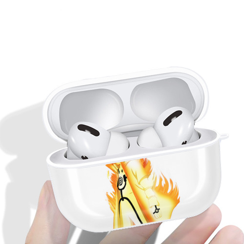 NARUTO -ナルト- うずまき ナルト Uzumaki Naruto 【AirPods Pro用】ハードシェル保護ケース 耐衝撃・防指紋・カラビナ付き商品仕様