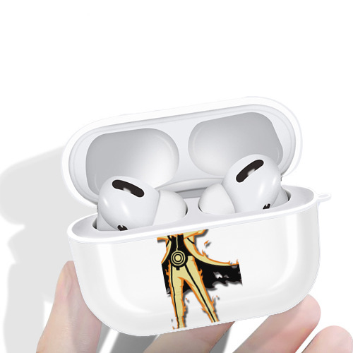 NARUTO -ナルト- うずまき ナルト Uzumaki Naruto 【AirPods Pro用】ハードシェル保護ケース 耐衝撃・防指紋・カラビナ付き商品仕様