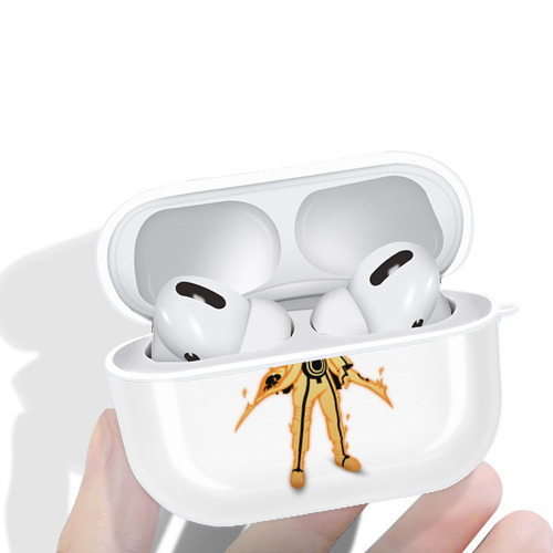 NARUTO -ナルト- うずまき ナルト Uzumaki Naruto 【AirPods Pro用】ハードシェル保護ケース 耐衝撃・防指紋・カラビナ付き商品仕様