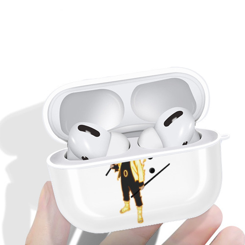 NARUTO -ナルト- うずまき ナルト Uzumaki Naruto 【AirPods Pro用】ハードシェル保護ケース 耐衝撃・防指紋・カラビナ付き商品仕様