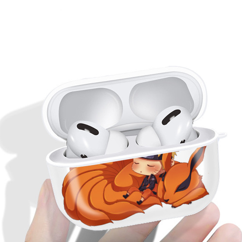 NARUTO -ナルト- うずまき ナルト Uzumaki Naruto 【AirPods Pro用】ハードシェル保護ケース 耐衝撃・防指紋・カラビナ付き商品仕様