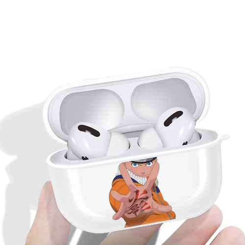 NARUTO -ナルト- うずまき ナルト Uzumaki Naruto 【AirPods Pro用】ハードシェル保護ケース 耐衝撃・防指紋・カラビナ付き商品仕様