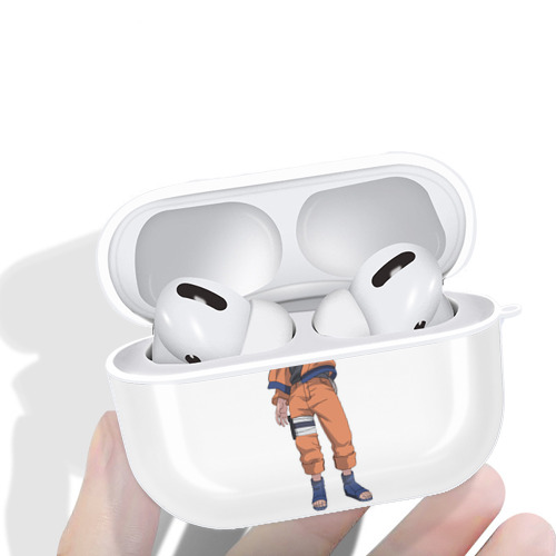 NARUTO -ナルト- うずまき ナルト Uzumaki Naruto 【AirPods Pro用】ハードシェル保護ケース 耐衝撃・防指紋・カラビナ付き商品仕様