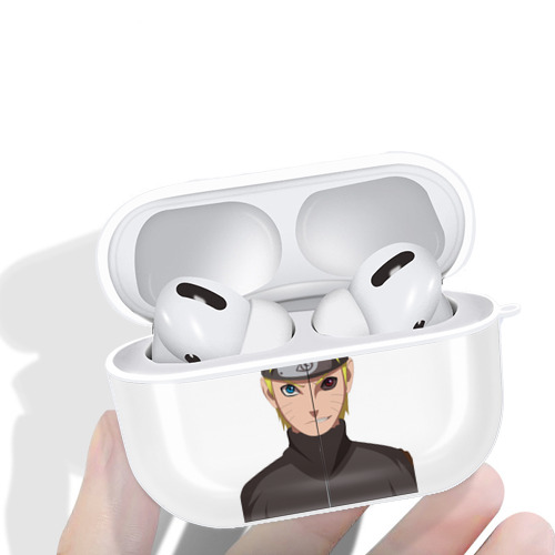 NARUTO -ナルト- うずまき ナルト Uzumaki Naruto 【AirPods Pro用】ハードシェル保護ケース 耐衝撃・防指紋・カラビナ付き商品仕様