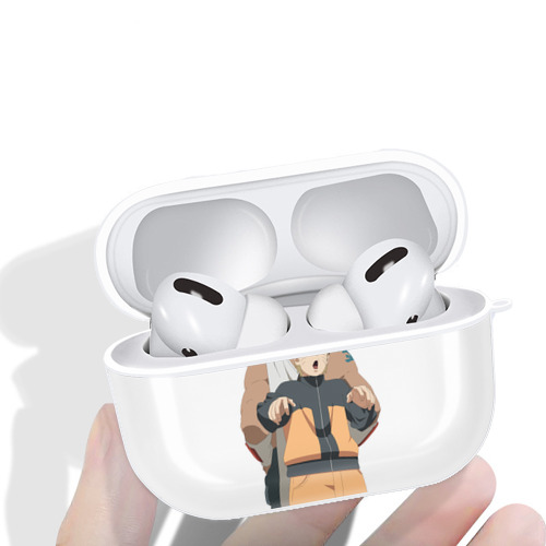 NARUTO -ナルト- うずまき ナルト Uzumaki Naruto 【AirPods Pro用】ハードシェル保護ケース 耐衝撃・防指紋・カラビナ付き商品仕様
