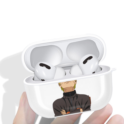 NARUTO -ナルト- うずまき ナルト Uzumaki Naruto 【AirPods Pro用】ハードシェル保護ケース 耐衝撃・防指紋・カラビナ付き商品仕様