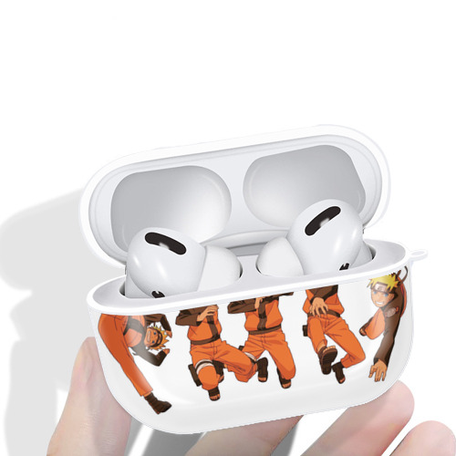 NARUTO -ナルト- うずまき ナルト Uzumaki Naruto 【AirPods Pro用】ハードシェル保護ケース 耐衝撃・防指紋・カラビナ付き商品仕様