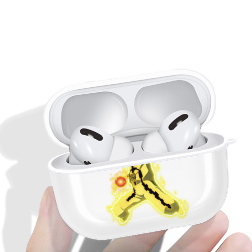 NARUTO -ナルト- うずまき ナルト Uzumaki Naruto 【AirPods Pro用】ハードシェル保護ケース 耐衝撃・防指紋・カラビナ付き商品仕様