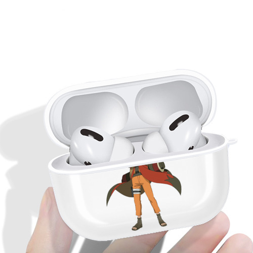 NARUTO -ナルト- うずまき ナルト Uzumaki Naruto 【AirPods Pro用】ハードシェル保護ケース 耐衝撃・防指紋・カラビナ付き商品仕様