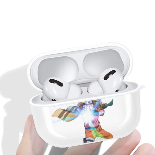 NARUTO -ナルト- うずまき ナルト Uzumaki Naruto 【AirPods Pro用】ハードシェル保護ケース 耐衝撃・防指紋・カラビナ付き商品仕様