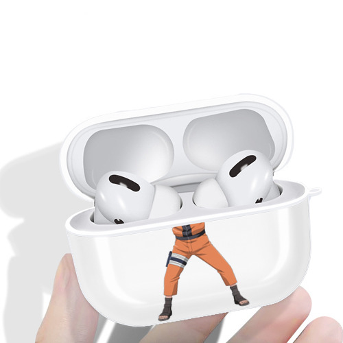 NARUTO -ナルト- うずまき ナルト Uzumaki Naruto 【AirPods Pro用】ハードシェル保護ケース 耐衝撃・防指紋・カラビナ付き商品仕様