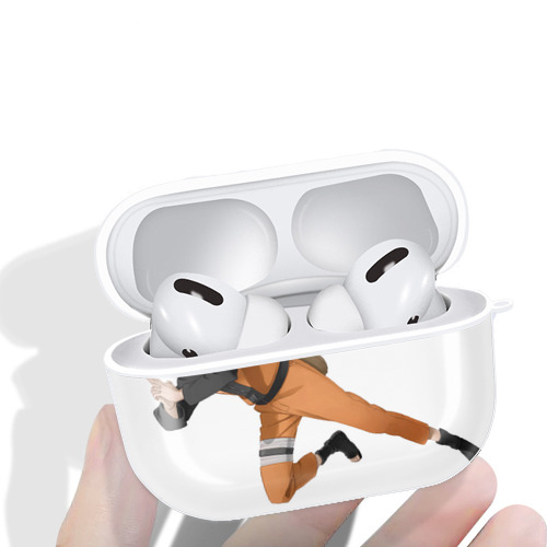 NARUTO -ナルト- うずまき ナルト Uzumaki Naruto 【AirPods Pro用】ハードシェル保護ケース 耐衝撃・防指紋・カラビナ付き商品仕様