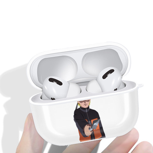 NARUTO -ナルト- うずまき ナルト Uzumaki Naruto 【AirPods Pro用】ハードシェル保護ケース 耐衝撃・防指紋・カラビナ付き商品仕様