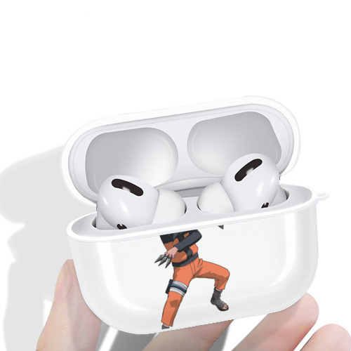 NARUTO -ナルト- うずまき ナルト Uzumaki Naruto 【AirPods Pro用】ハードシェル保護ケース 耐衝撃・防指紋・カラビナ付き商品仕様