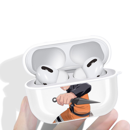 NARUTO -ナルト- うずまき ナルト Uzumaki Naruto 【AirPods Pro用】ハードシェル保護ケース 耐衝撃・防指紋・カラビナ付き商品仕様