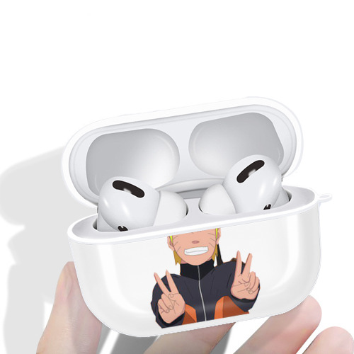 NARUTO -ナルト- うずまき ナルト Uzumaki Naruto 【AirPods Pro用】ハードシェル保護ケース 耐衝撃・防指紋・カラビナ付き商品仕様