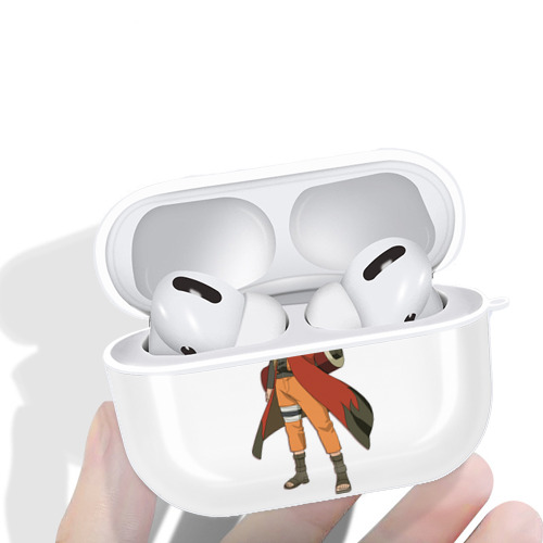 NARUTO -ナルト- うずまき ナルト Uzumaki Naruto 【AirPods Pro用】ハードシェル保護ケース 耐衝撃・防指紋・カラビナ付き商品仕様