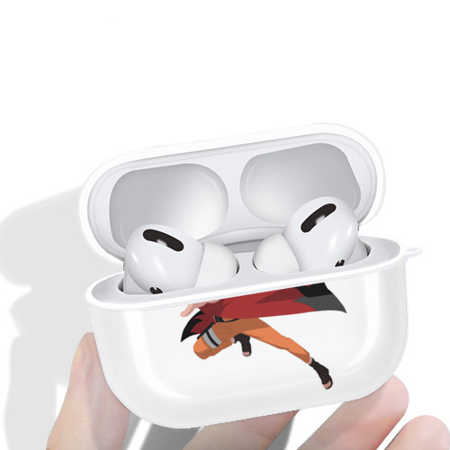 NARUTO -ナルト- うずまき ナルト Uzumaki Naruto 【AirPods Pro用】ハードシェル保護ケース 耐衝撃・防指紋・カラビナ付き商品仕様