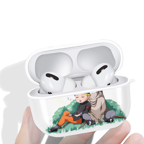NARUTO -ナルト- うずまき ナルト Uzumaki Naruto 【AirPods Pro用】ハードシェル保護ケース 耐衝撃・防指紋・カラビナ付き商品仕様