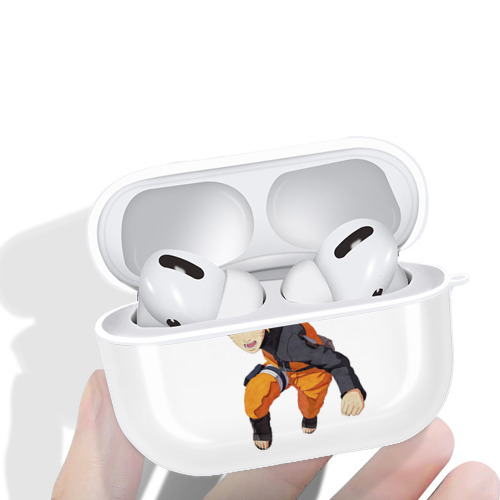 NARUTO -ナルト- うずまき ナルト Uzumaki Naruto 【AirPods Pro用】ハードシェル保護ケース 耐衝撃・防指紋・カラビナ付き商品仕様