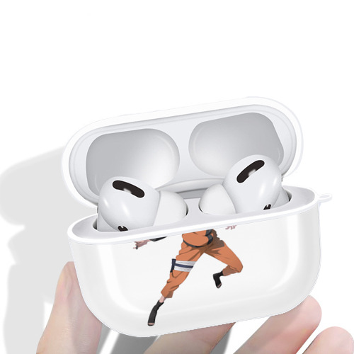 NARUTO -ナルト- うずまき ナルト Uzumaki Naruto 【AirPods Pro用】ハードシェル保護ケース 耐衝撃・防指紋・カラビナ付き商品仕様