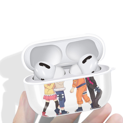 NARUTO -ナルト- うずまき ナルト Uzumaki Naruto 【AirPods Pro用】ハードシェル保護ケース 耐衝撃・防指紋・カラビナ付き商品仕様