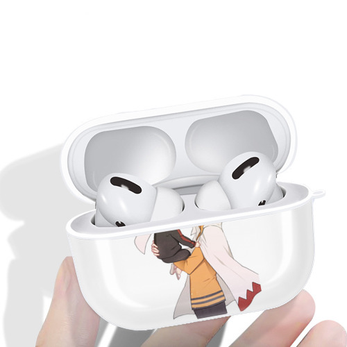 NARUTO -ナルト- うずまき ナルト Uzumaki Naruto 【AirPods Pro用】ハードシェル保護ケース 耐衝撃・防指紋・カラビナ付き商品仕様