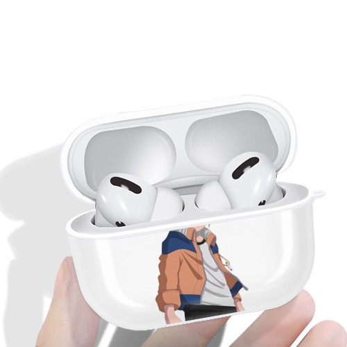 NARUTO -ナルト- うずまき ナルト Uzumaki Naruto 【AirPods Pro用】ハードシェル保護ケース 耐衝撃・防指紋・カラビナ付き商品仕様