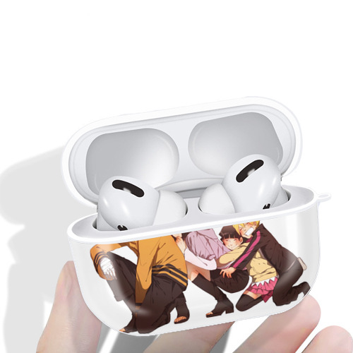NARUTO -ナルト- うずまき ナルト Uzumaki Naruto 【AirPods Pro用】ハードシェル保護ケース 耐衝撃・防指紋・カラビナ付き商品仕様