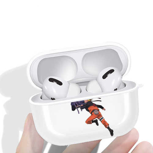 NARUTO -ナルト- うちは サスケ Uchiha Sasuke 【AirPods Pro用】ハードシェル保護ケース 耐衝撃・防指紋・カラビナ付き商品仕様