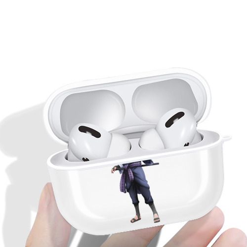 NARUTO -ナルト- うちは サスケ Uchiha Sasuke 【AirPods Pro用】ハードシェル保護ケース 耐衝撃・防指紋・カラビナ付き商品仕様