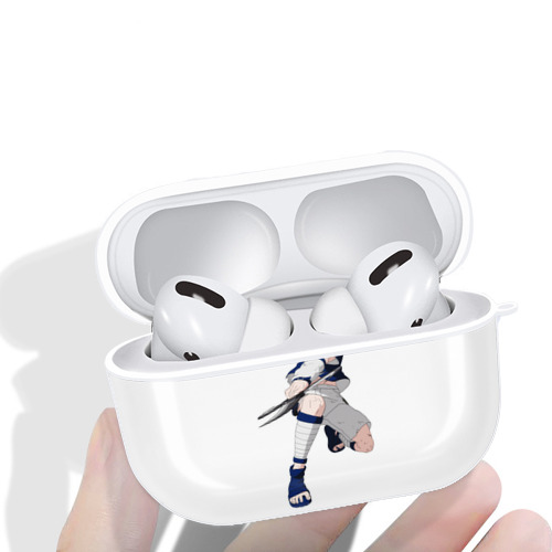 NARUTO -ナルト- うちは サスケ Uchiha Sasuke 【AirPods Pro用】ハードシェル保護ケース 耐衝撃・防指紋・カラビナ付き商品仕様