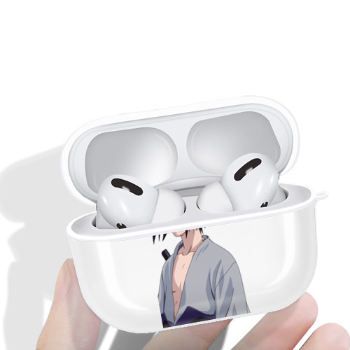 NARUTO -ナルト- うちは サスケ Uchiha Sasuke 【AirPods Pro用】ハードシェル保護ケース 耐衝撃・防指紋・カラビナ付き商品仕様