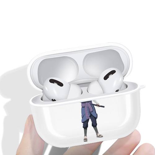 NARUTO -ナルト- うちは サスケ Uchiha Sasuke 【AirPods Pro用】ハードシェル保護ケース 耐衝撃・防指紋・カラビナ付き商品仕様