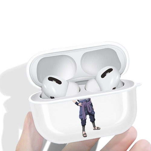 NARUTO -ナルト- うちは サスケ Uchiha Sasuke 【AirPods Pro用】ハードシェル保護ケース 耐衝撃・防指紋・カラビナ付き商品仕様