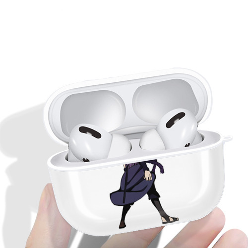 NARUTO -ナルト- うちは サスケ Uchiha Sasuke 【AirPods Pro用】ハードシェル保護ケース 耐衝撃・防指紋・カラビナ付き商品仕様