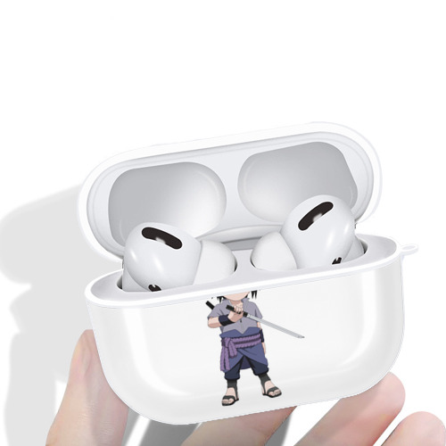 NARUTO -ナルト- うちは サスケ Uchiha Sasuke 【AirPods Pro用】ハードシェル保護ケース 耐衝撃・防指紋・カラビナ付き商品仕様