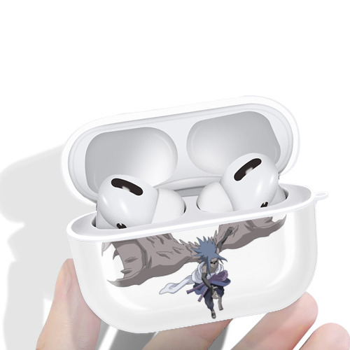 NARUTO -ナルト- うちは サスケ Uchiha Sasuke 【AirPods Pro用】ハードシェル保護ケース 耐衝撃・防指紋・カラビナ付き商品仕様