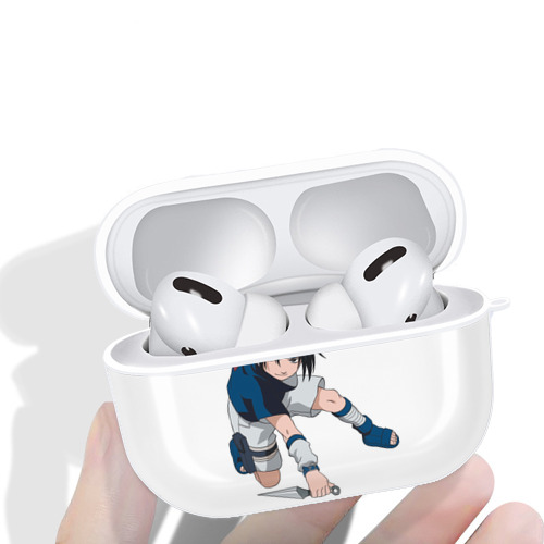NARUTO -ナルト- うちは サスケ Uchiha Sasuke 【AirPods Pro用】ハードシェル保護ケース 耐衝撃・防指紋・カラビナ付き商品仕様
