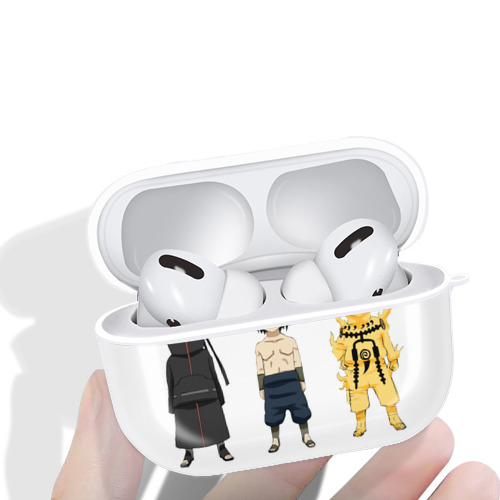 NARUTO -ナルト- うちは サスケ Uchiha Sasuke 【AirPods Pro用】ハードシェル保護ケース 耐衝撃・防指紋・カラビナ付き商品仕様