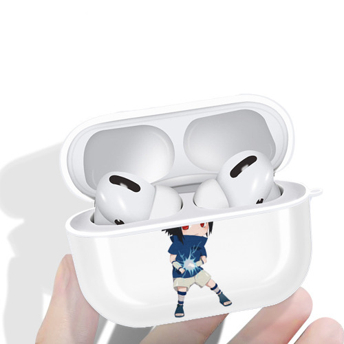 NARUTO -ナルト- うちは サスケ Uchiha Sasuke 【AirPods Pro用】ハードシェル保護ケース 耐衝撃・防指紋・カラビナ付き商品仕様