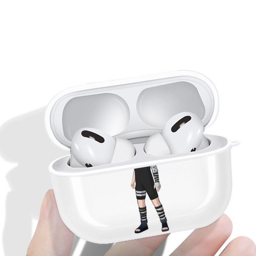 NARUTO -ナルト- うちは サスケ Uchiha Sasuke 【AirPods Pro用】ハードシェル保護ケース 耐衝撃・防指紋・カラビナ付き商品仕様