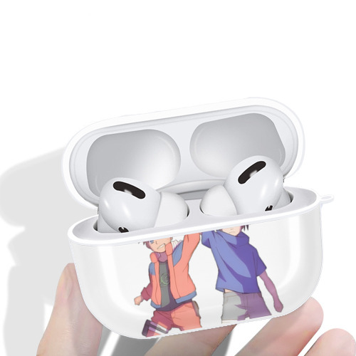 NARUTO -ナルト- うちは サスケ Uchiha Sasuke 【AirPods Pro用】ハードシェル保護ケース 耐衝撃・防指紋・カラビナ付き商品仕様